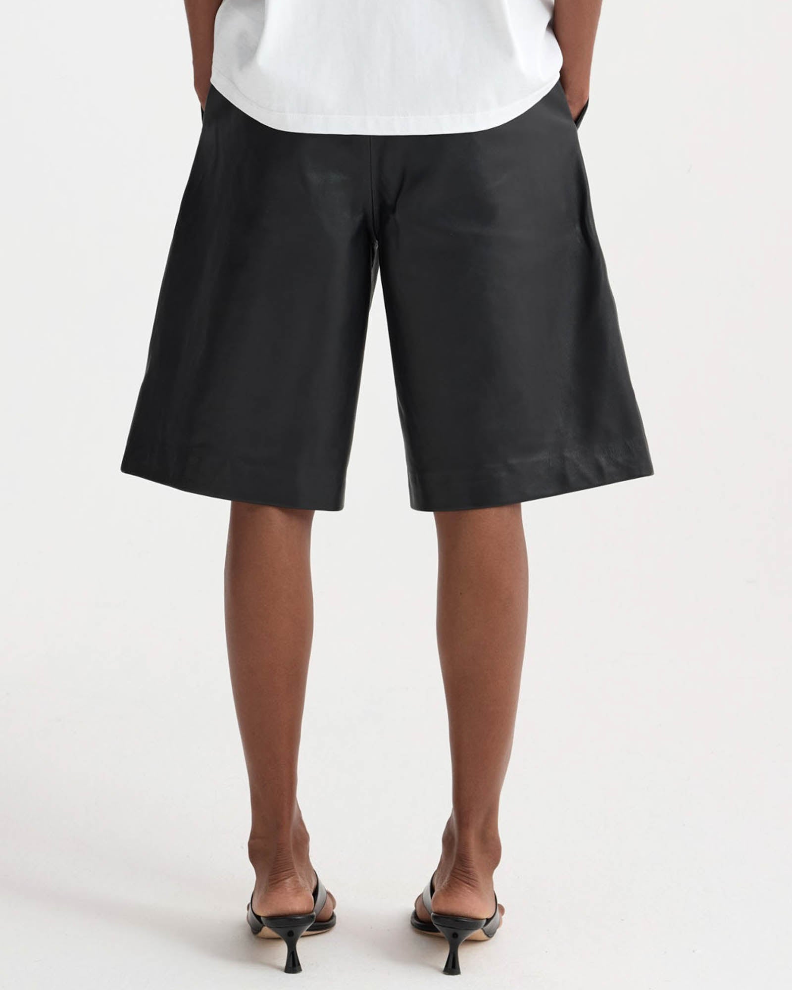 Leather Shorts