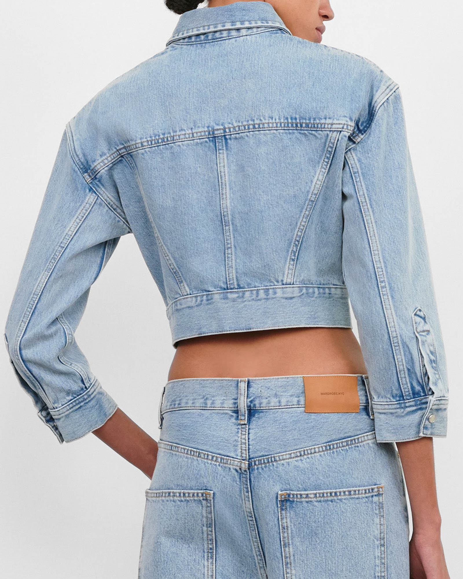 Denim Crop Jacket