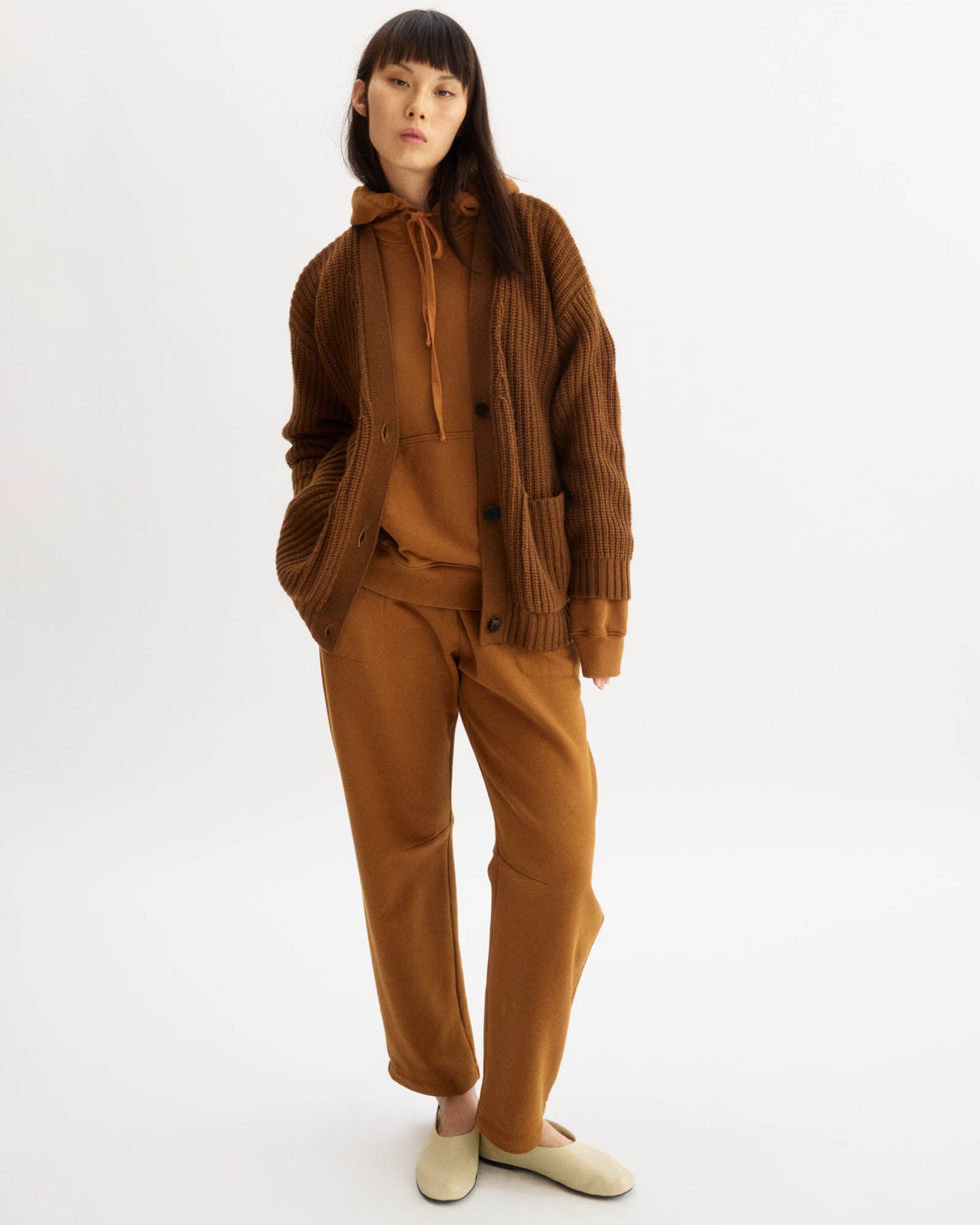 Cardigan grand-père Bedford