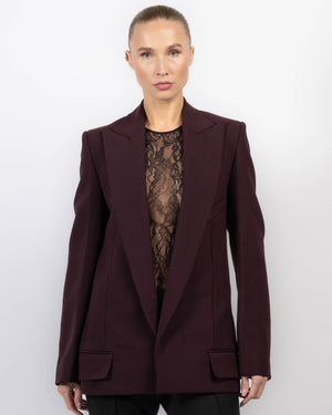 Dropped Lapel Jacket