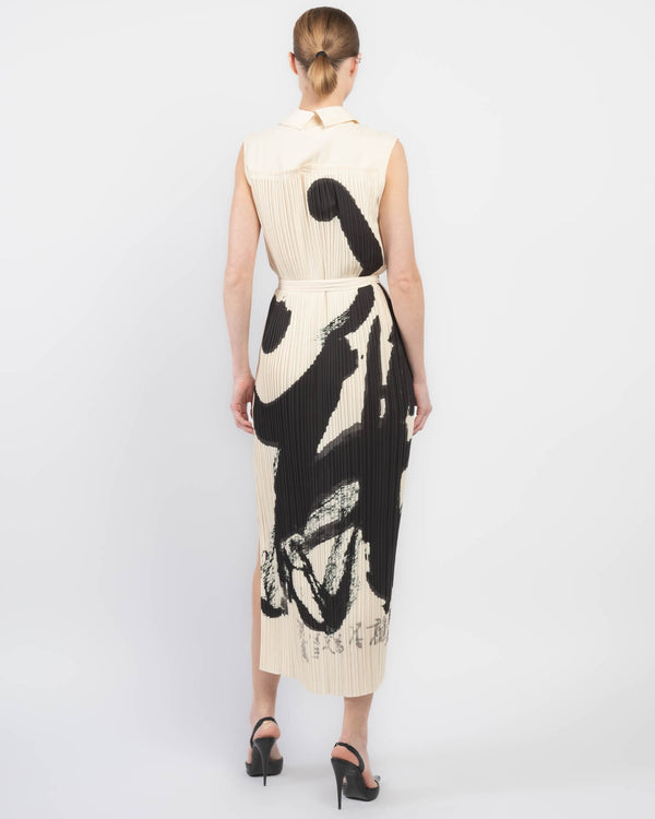 Pleated Tong Yang Tze Dress