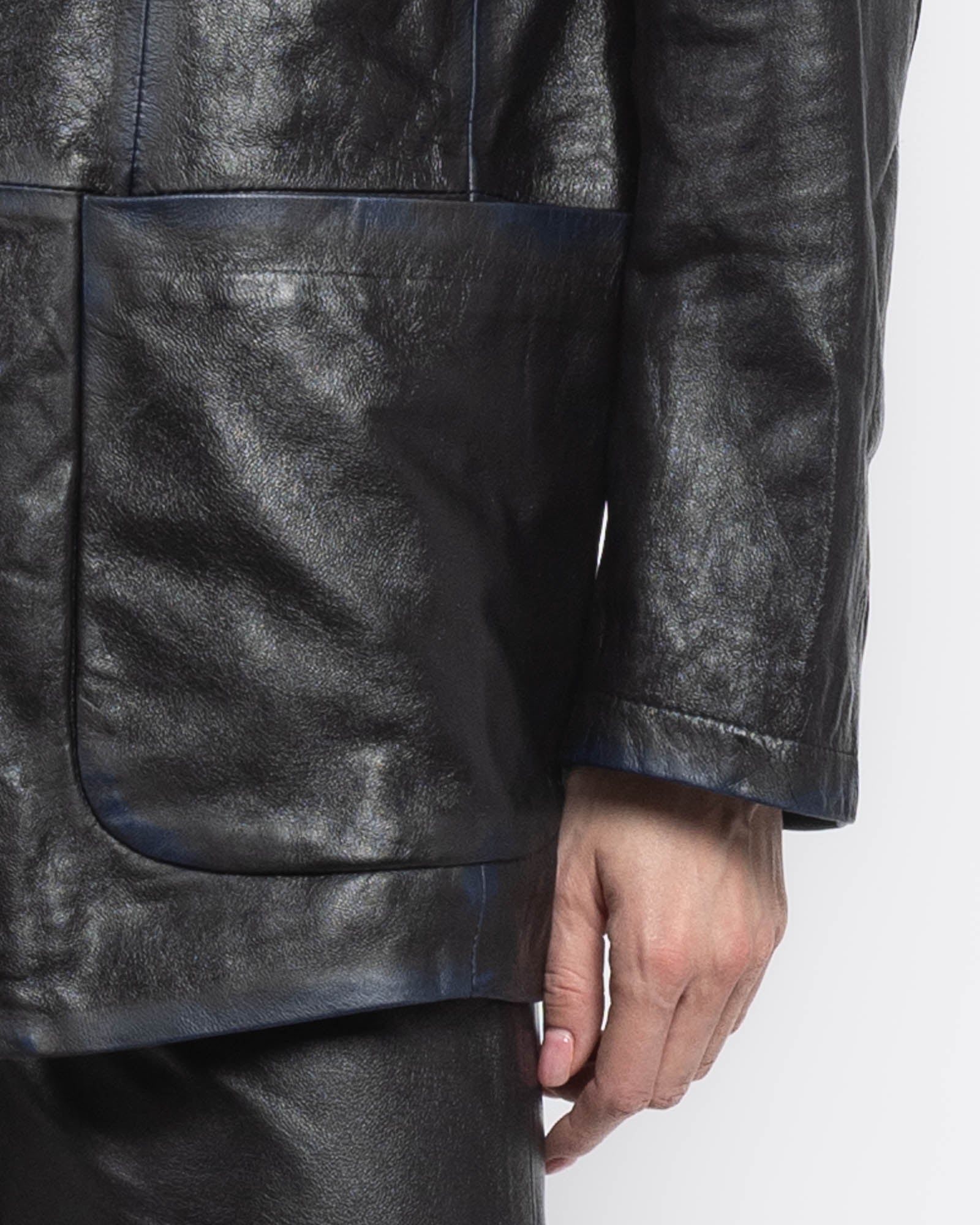 GIORGIO BRATO Giorgio Brato X Jade Leather Jacket