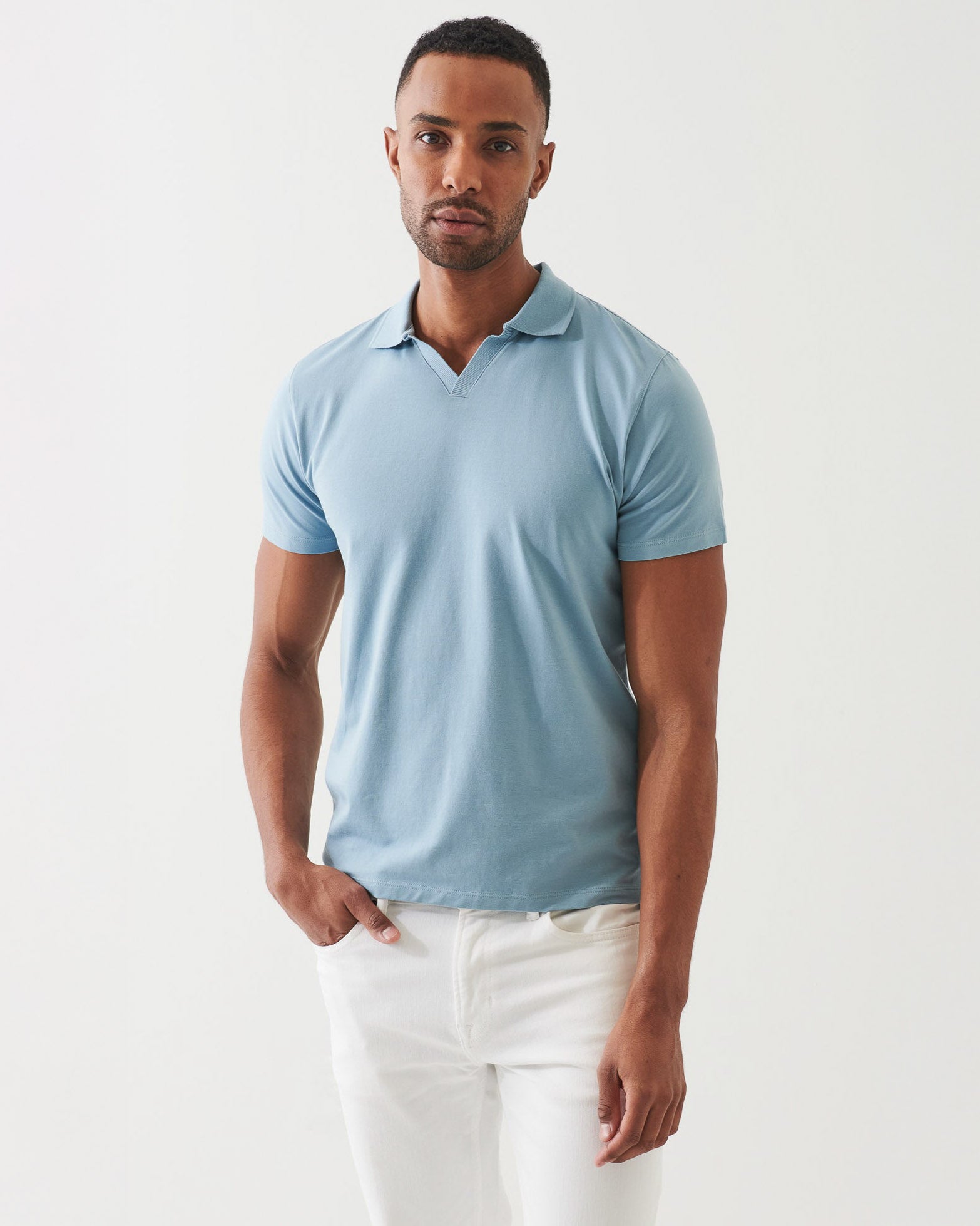 Stretch Open Polo
