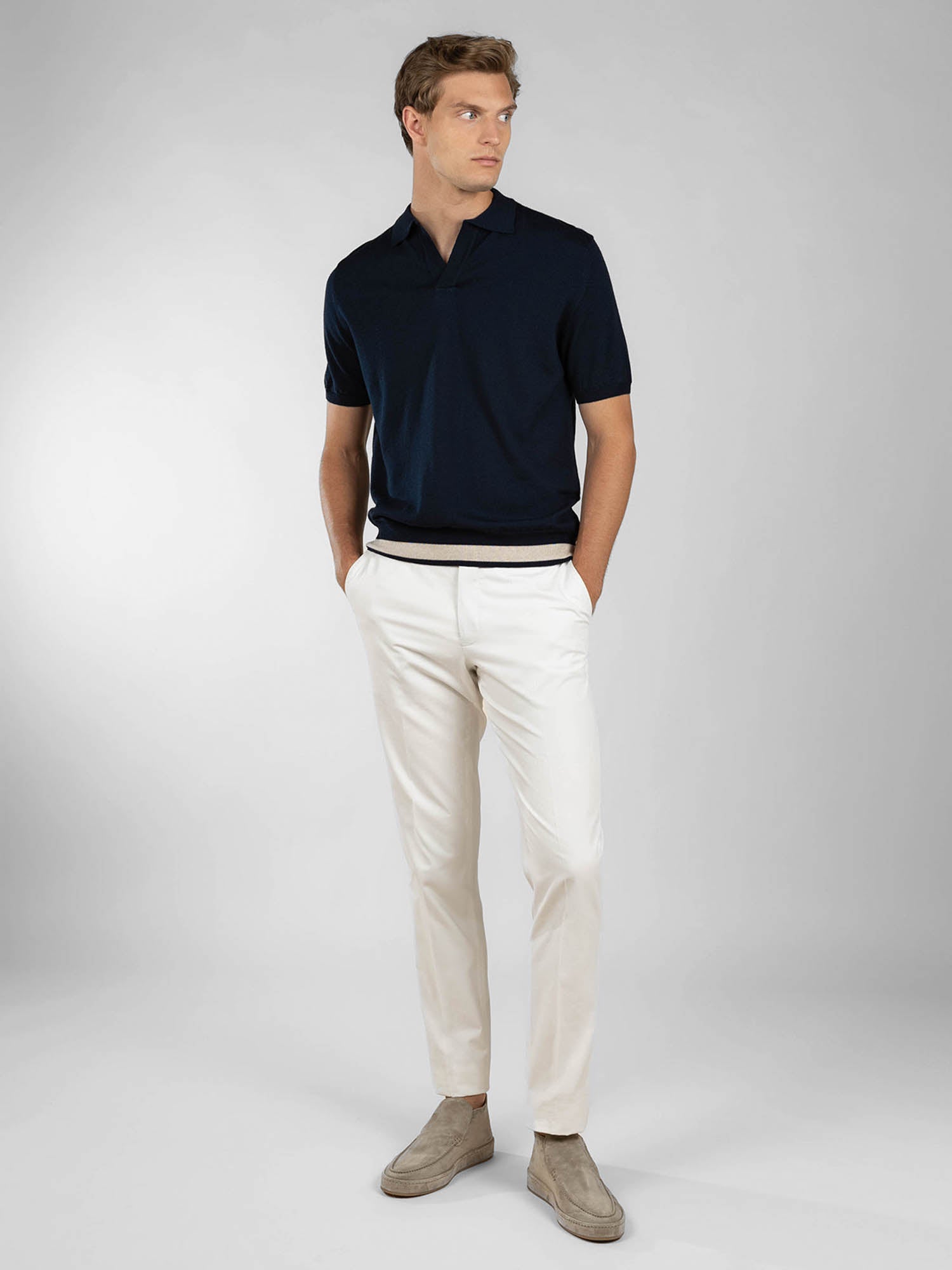 Buttonless Aur1  Polo