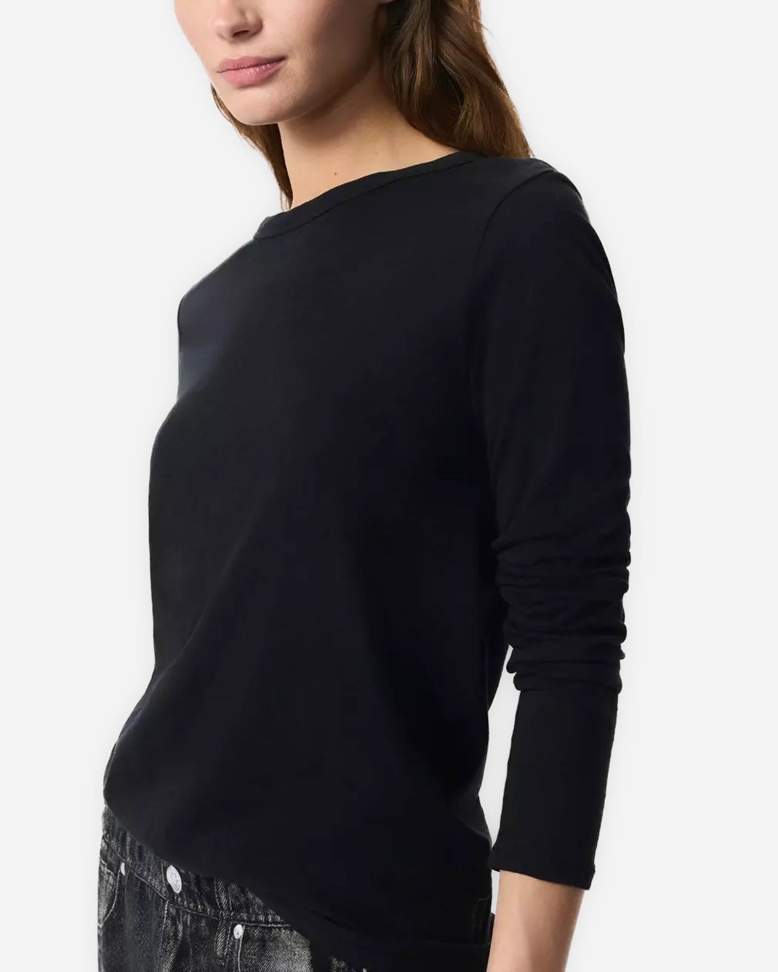 Slub Long Sleeve T-Shirt