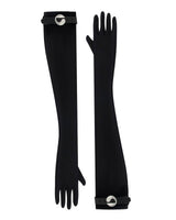Logo Belted Gloves