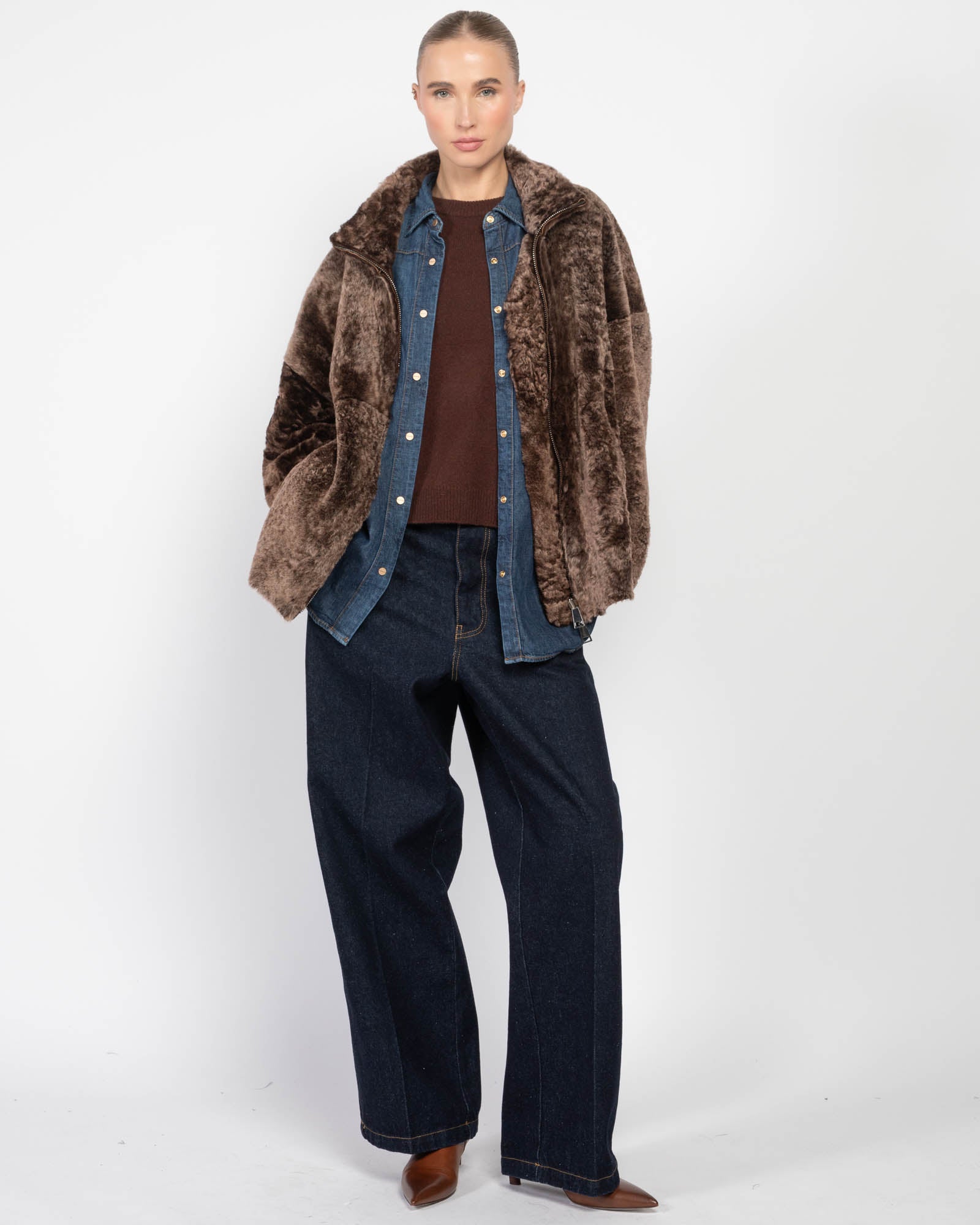 Veste zippée réversible