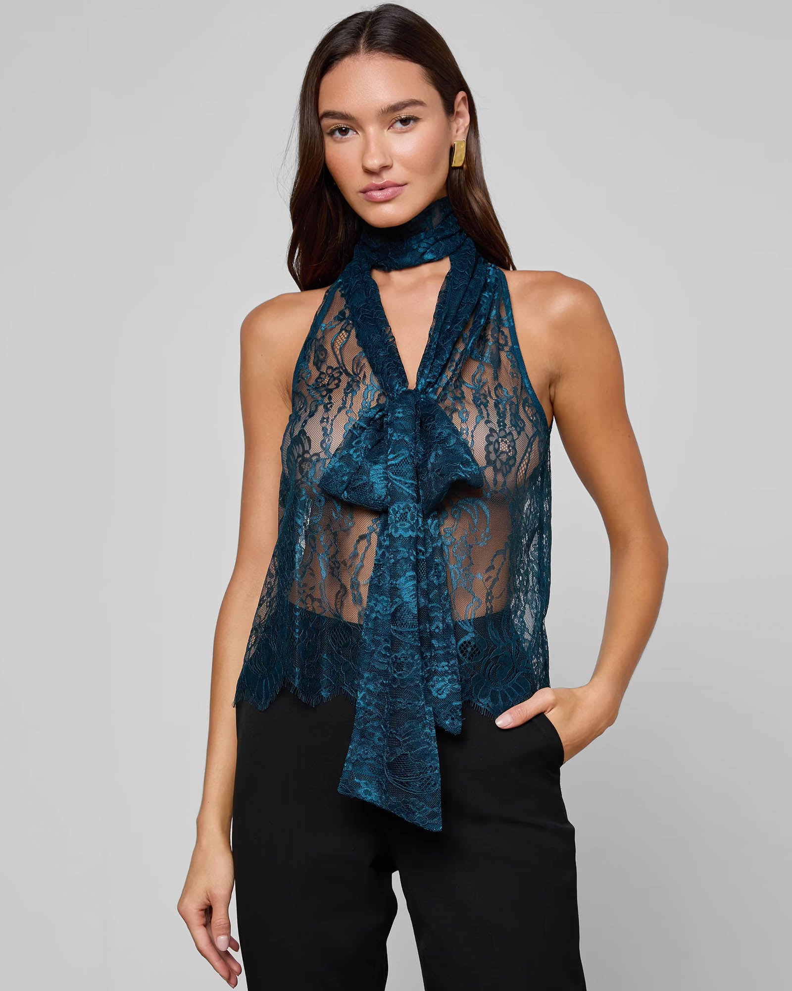 Reece Tie Blouse