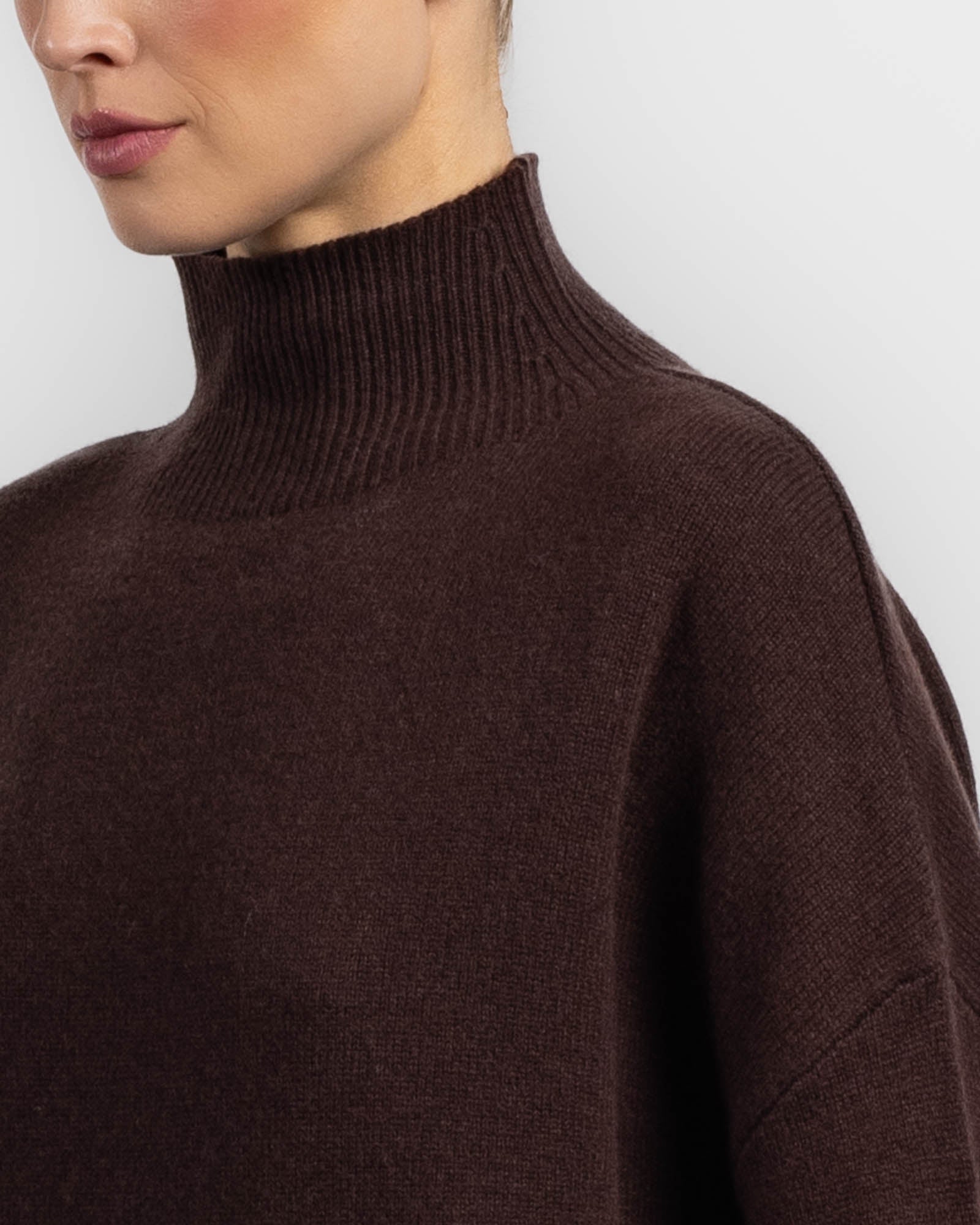 Pull à col roulé