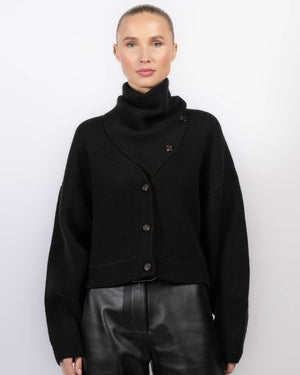 Derios Cardigan With Scarf