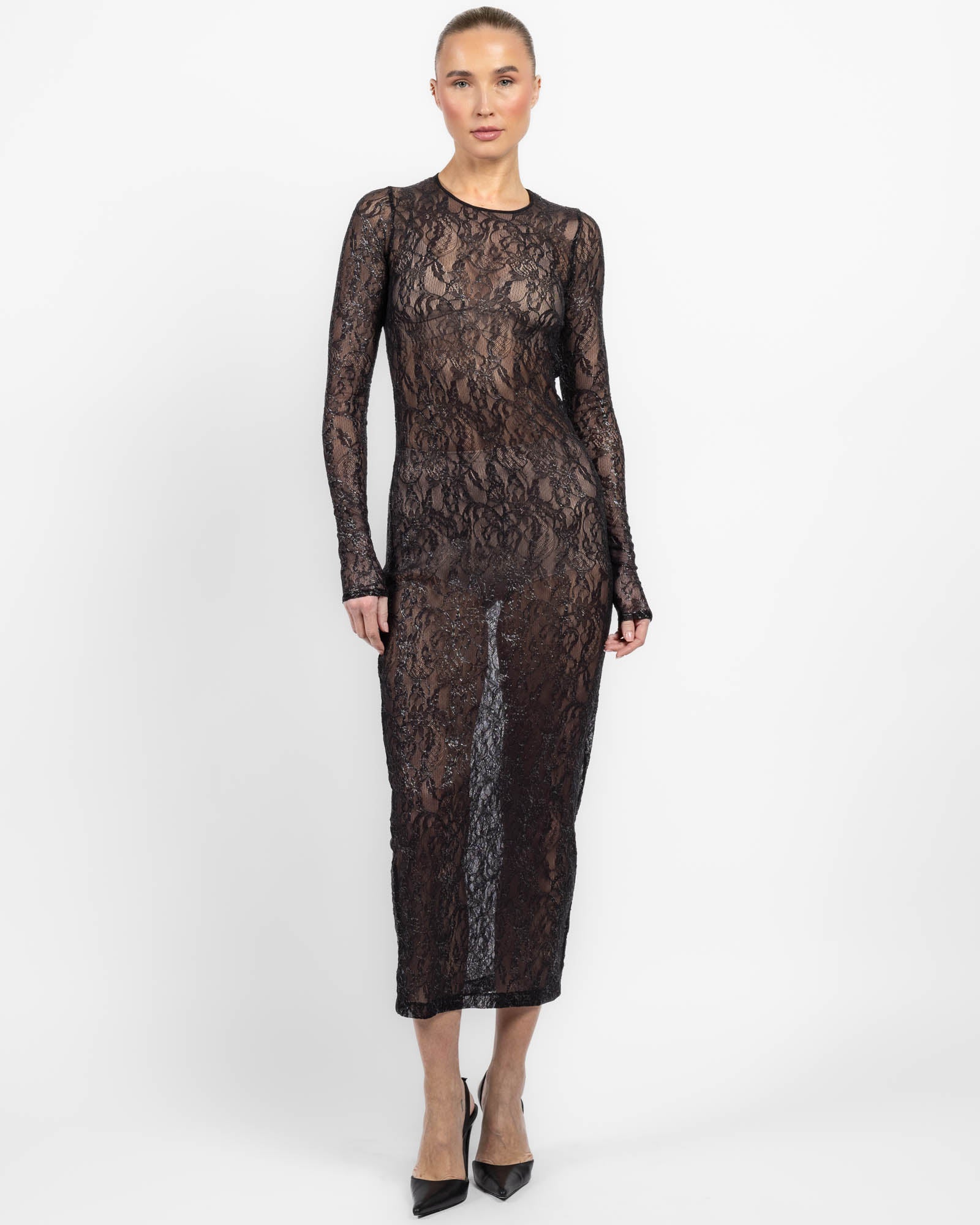 Lace Midi Dress