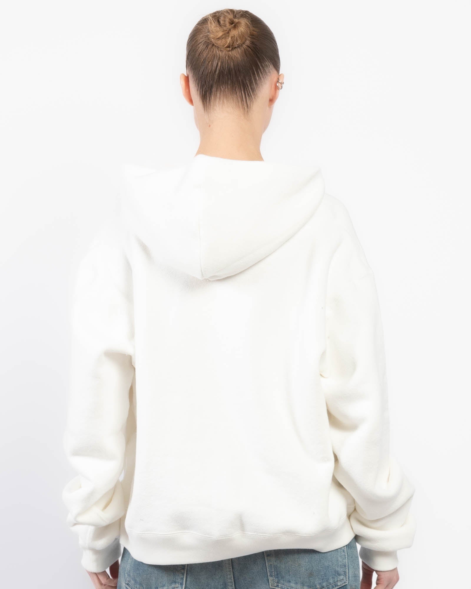 Sweat à capuche zippé en éponge