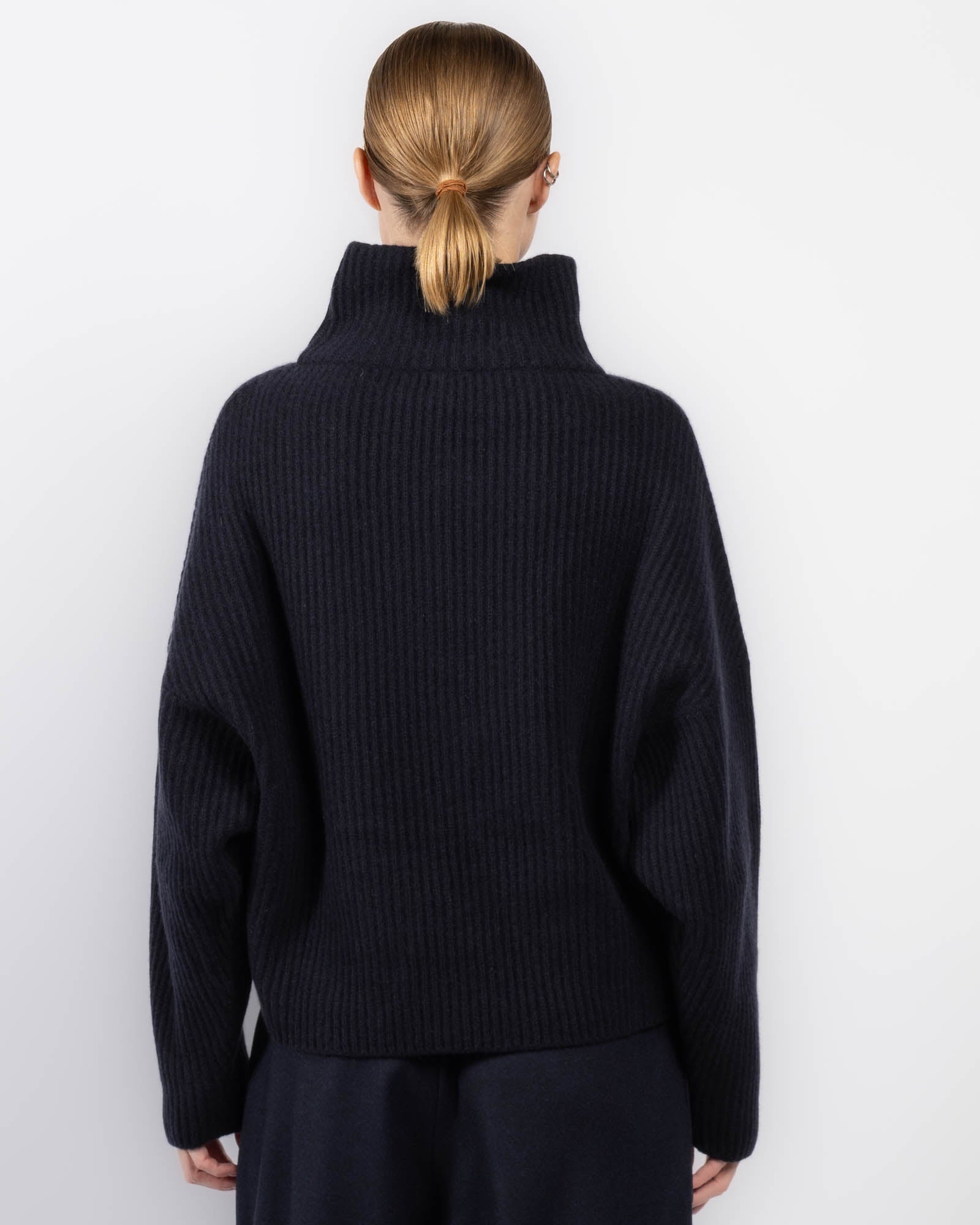 Batwing Turtleneck Sweater