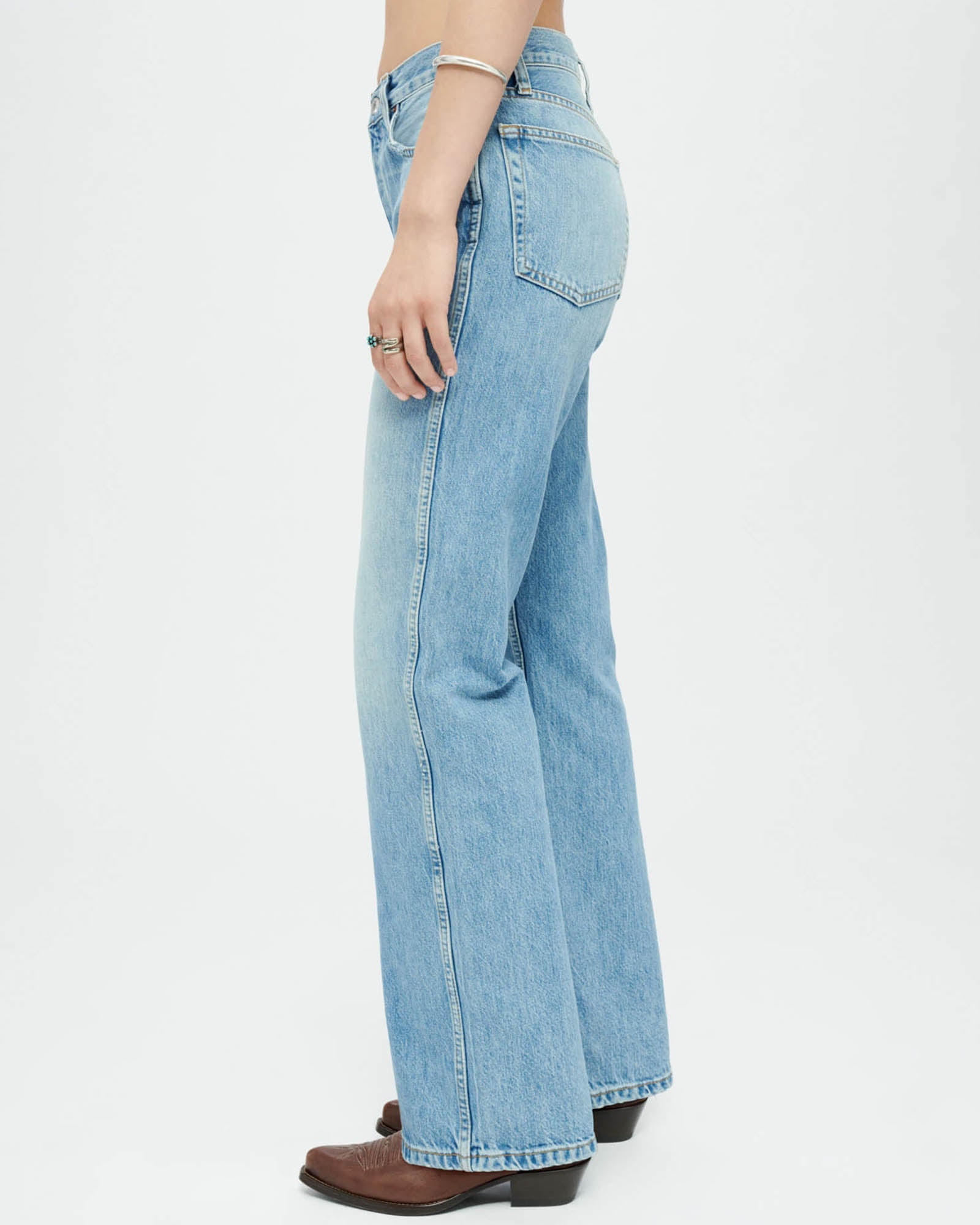 Jean taille haute des années 90