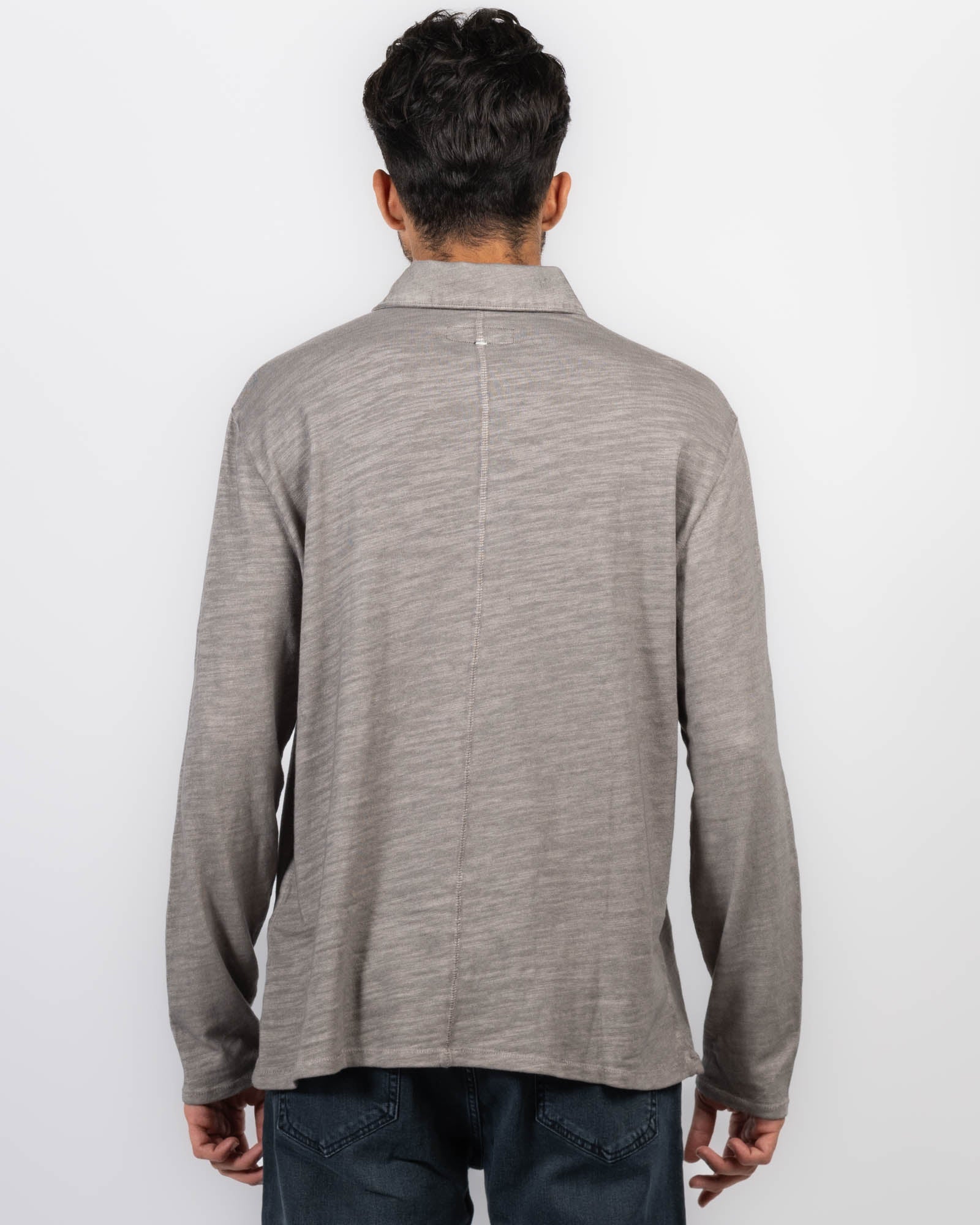 Flame Long Sleeve Polo