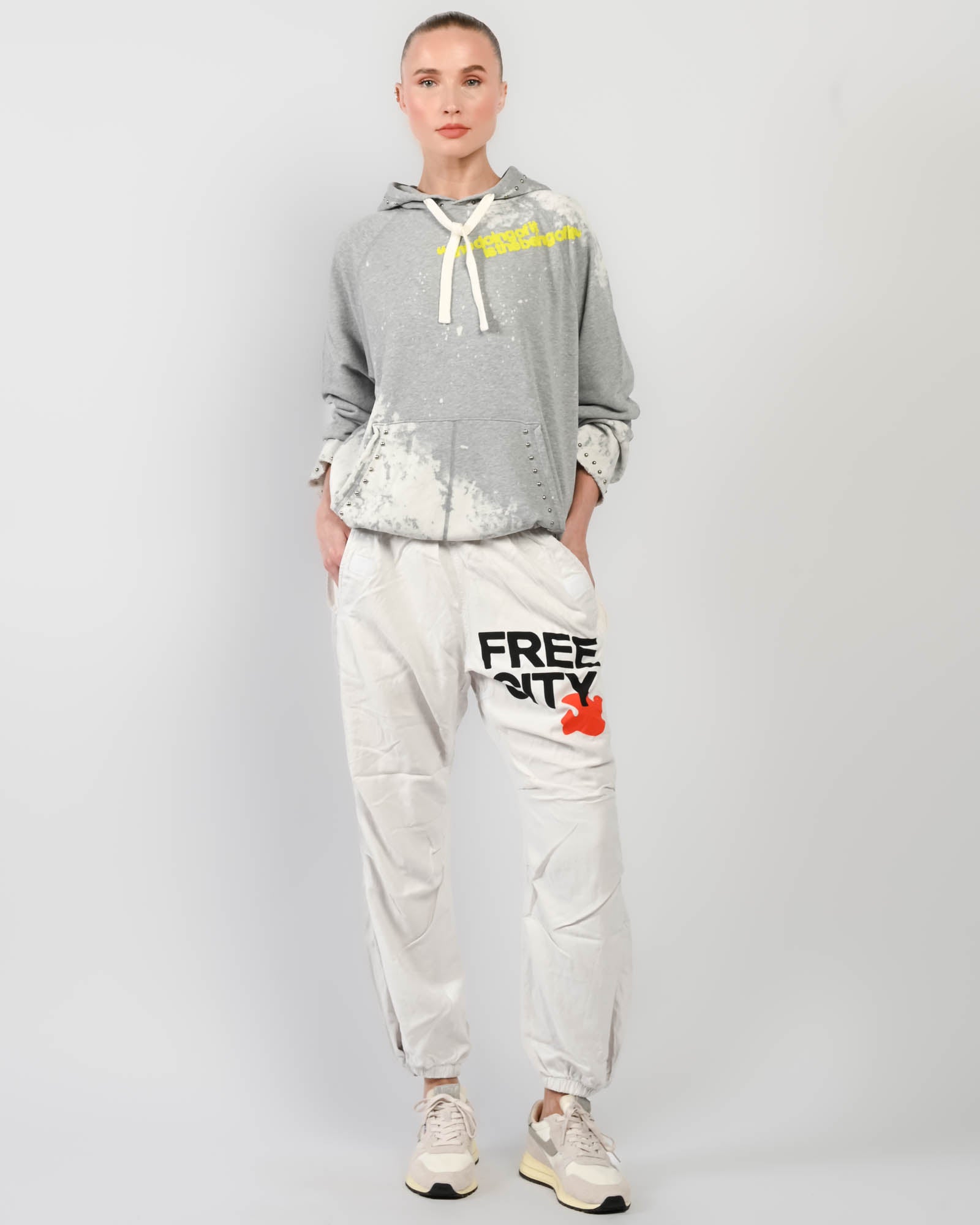 FREE CITY Homestud Bleach Hoodie