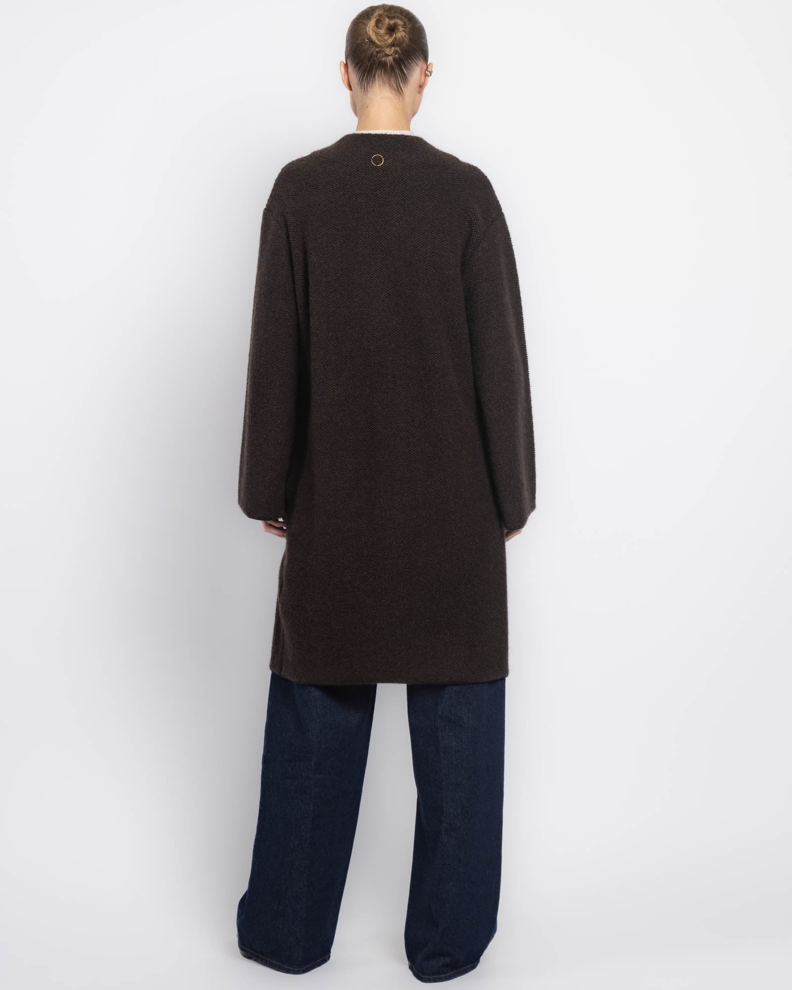 Veste portefeuille en tricot