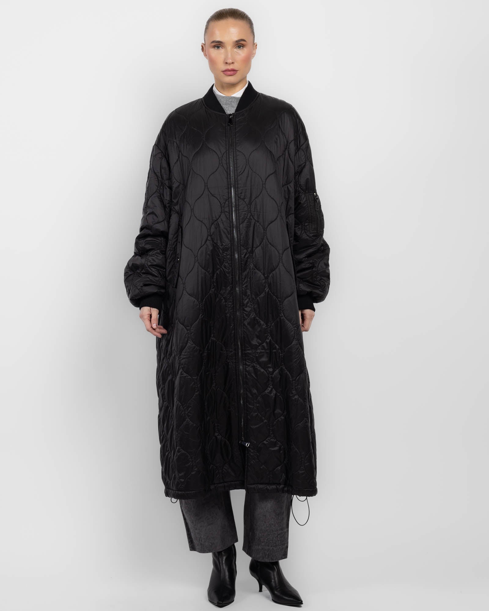 Blouson aviateur long Giorgio Brato X Jade