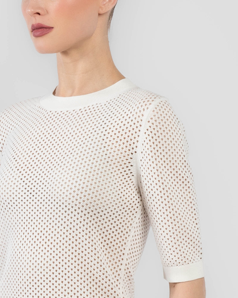 Mesh Sweater