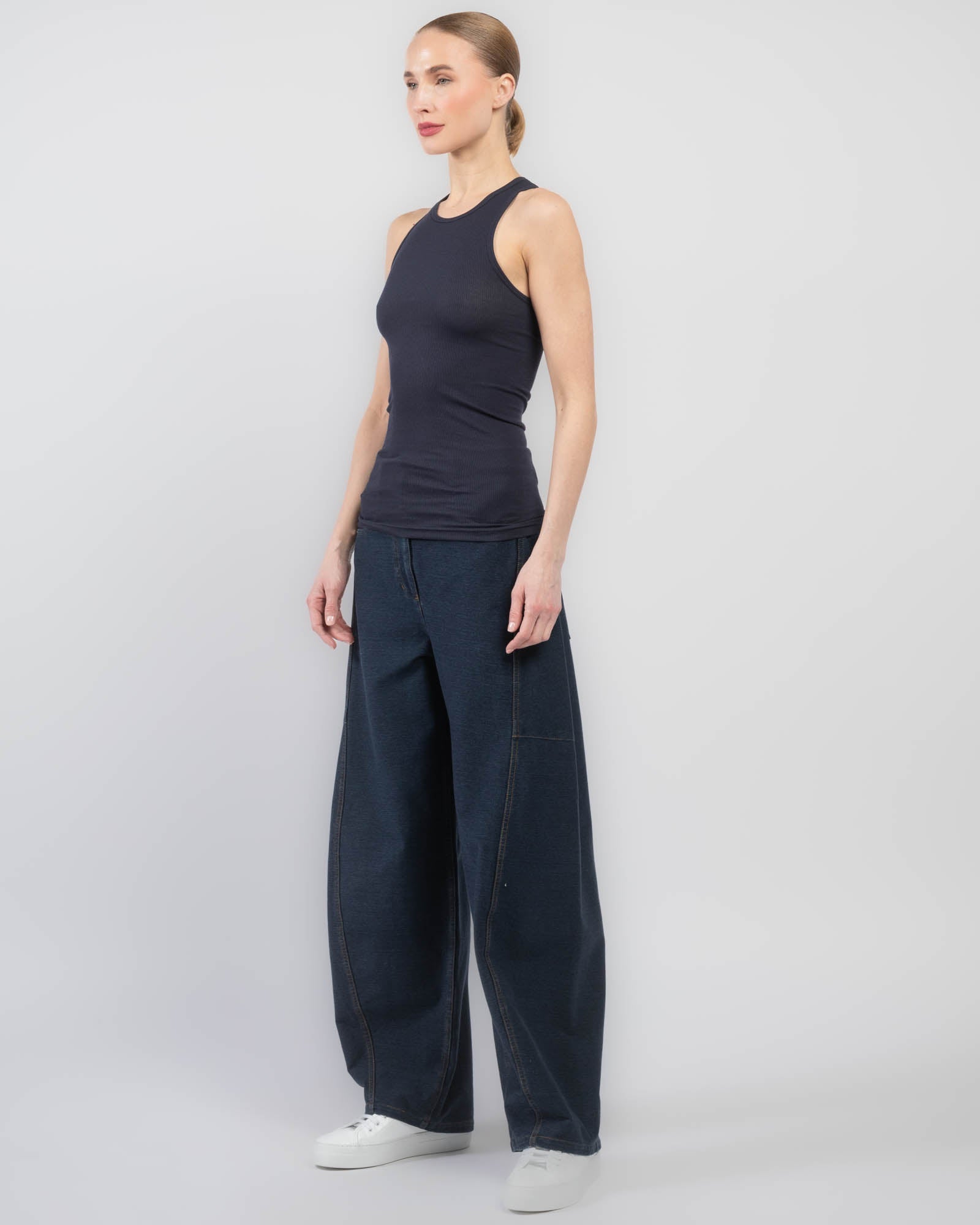 Circular Rib Tank Top