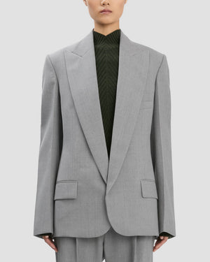 Sculptural Sleeve Jacket