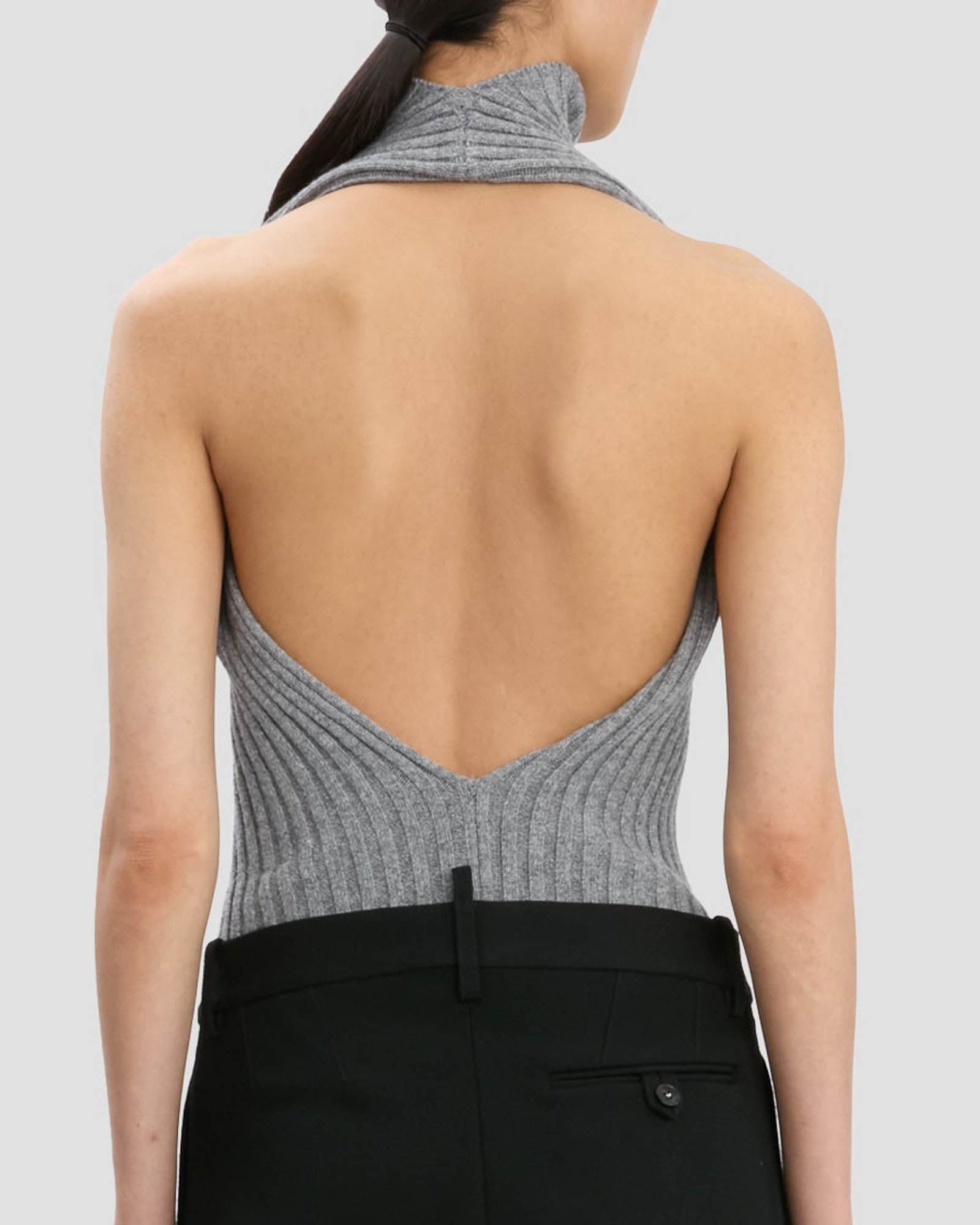 Draped Sleeveless Top