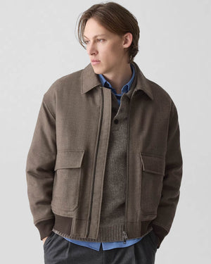 Veste aviateur moderne