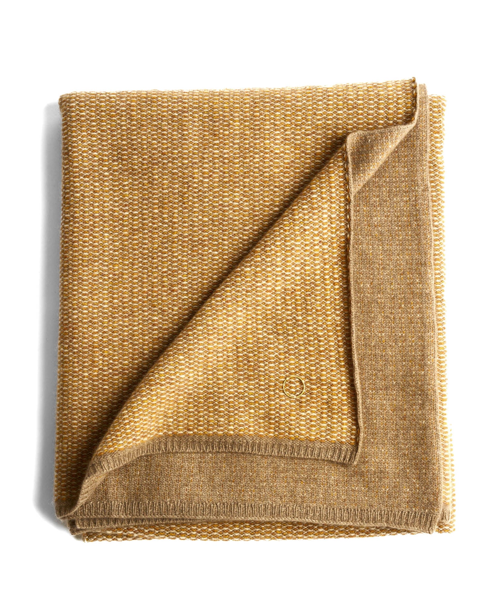 Couverture en tricot carré