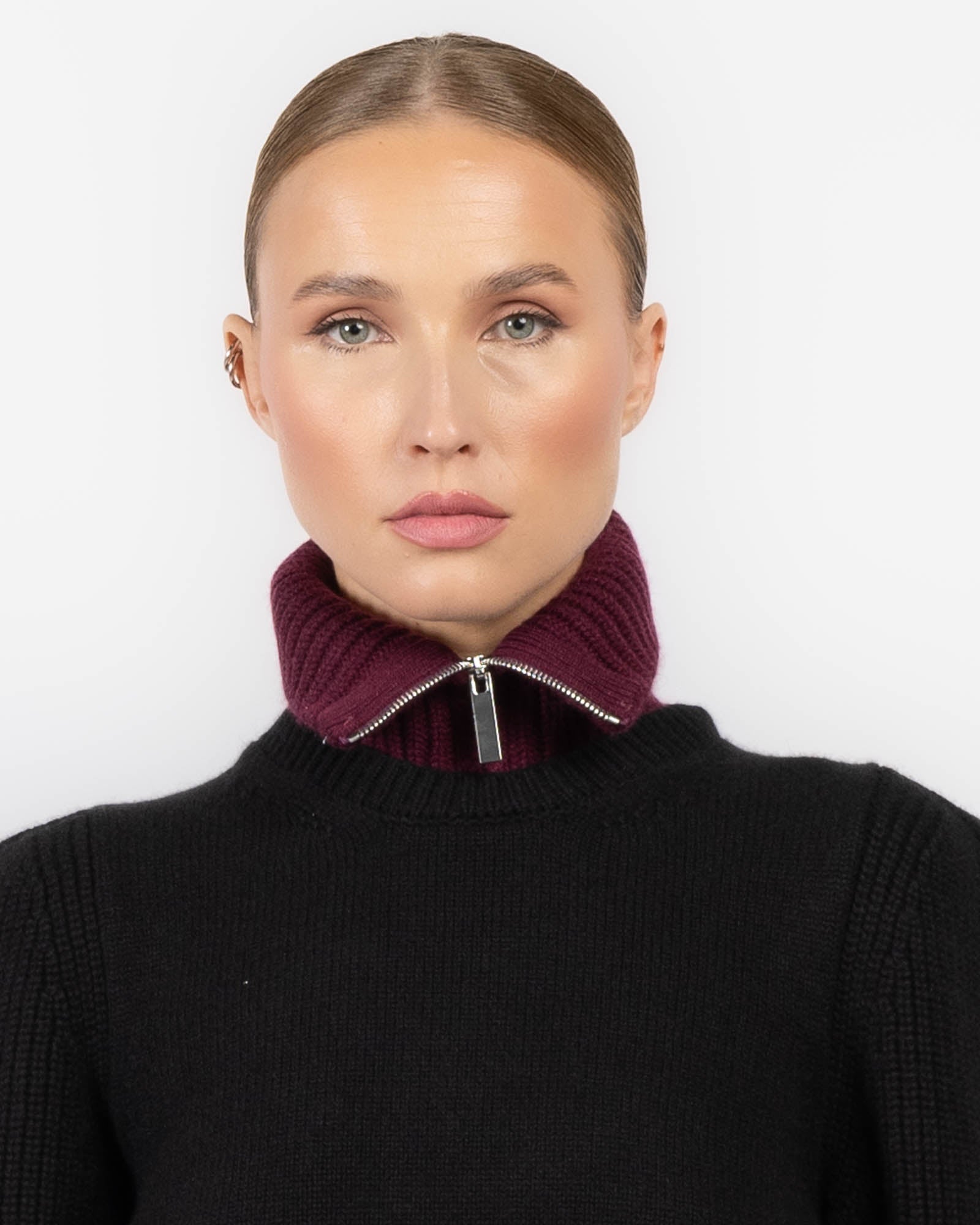 Knit Cash Collar