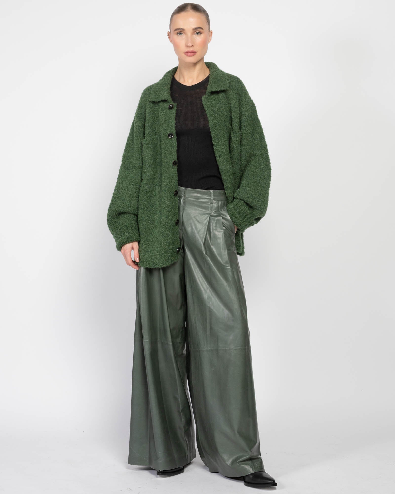 Surchemise en peluche