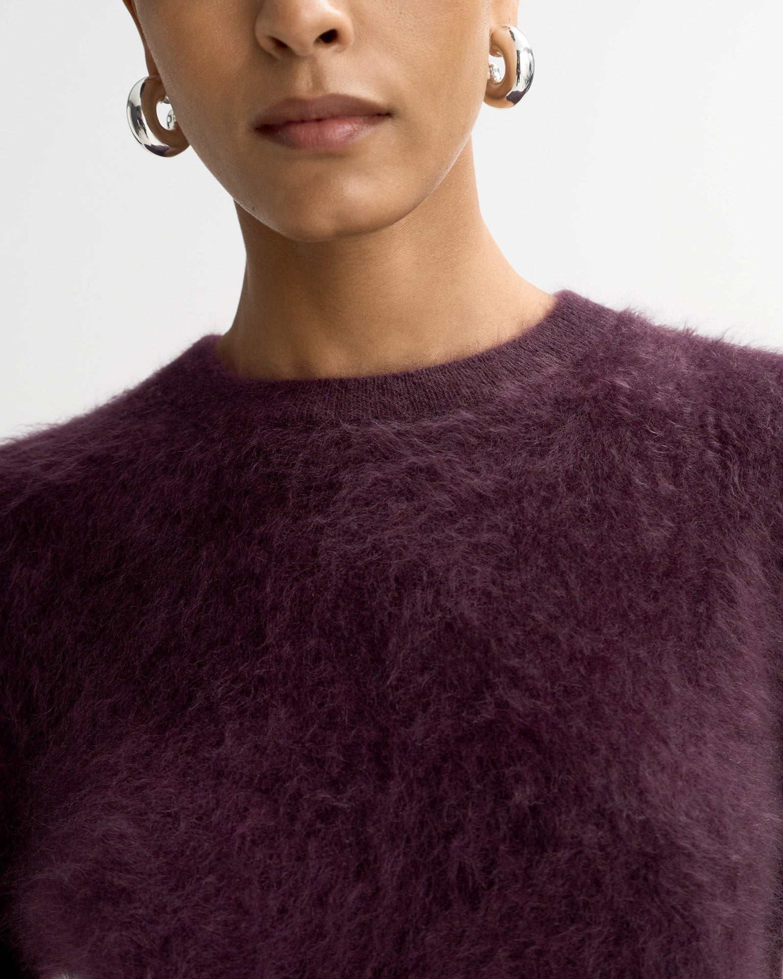 T-shirt à manches courtes brossé