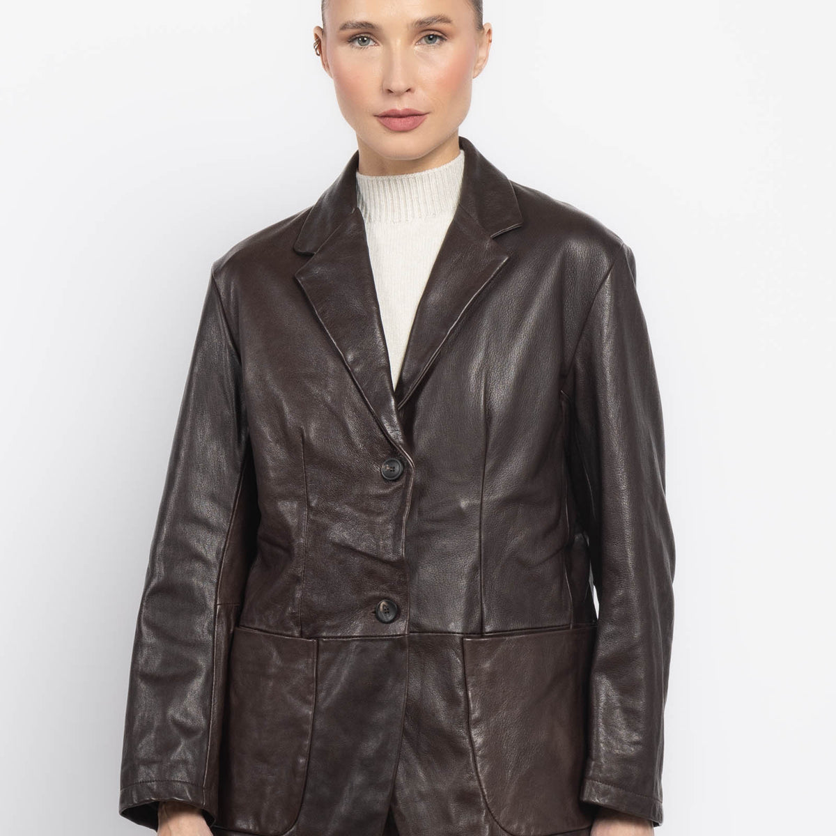 GIORGIO BRATO Giorgio Brato X Jade Leather Jacket