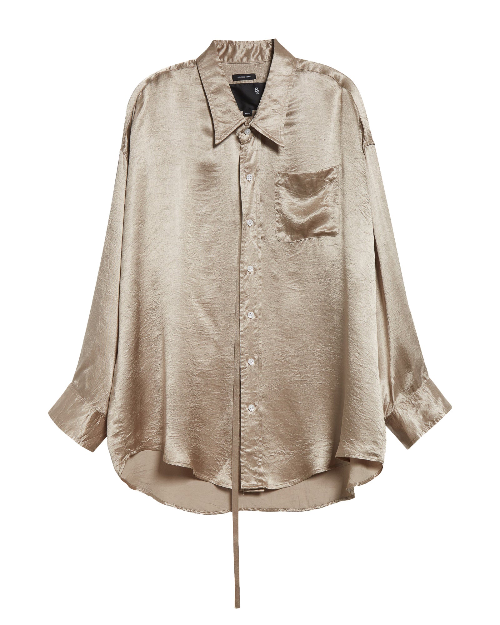 Drop Neck Shirt With Strap