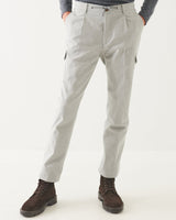 Flannel Slim Cargo Pants