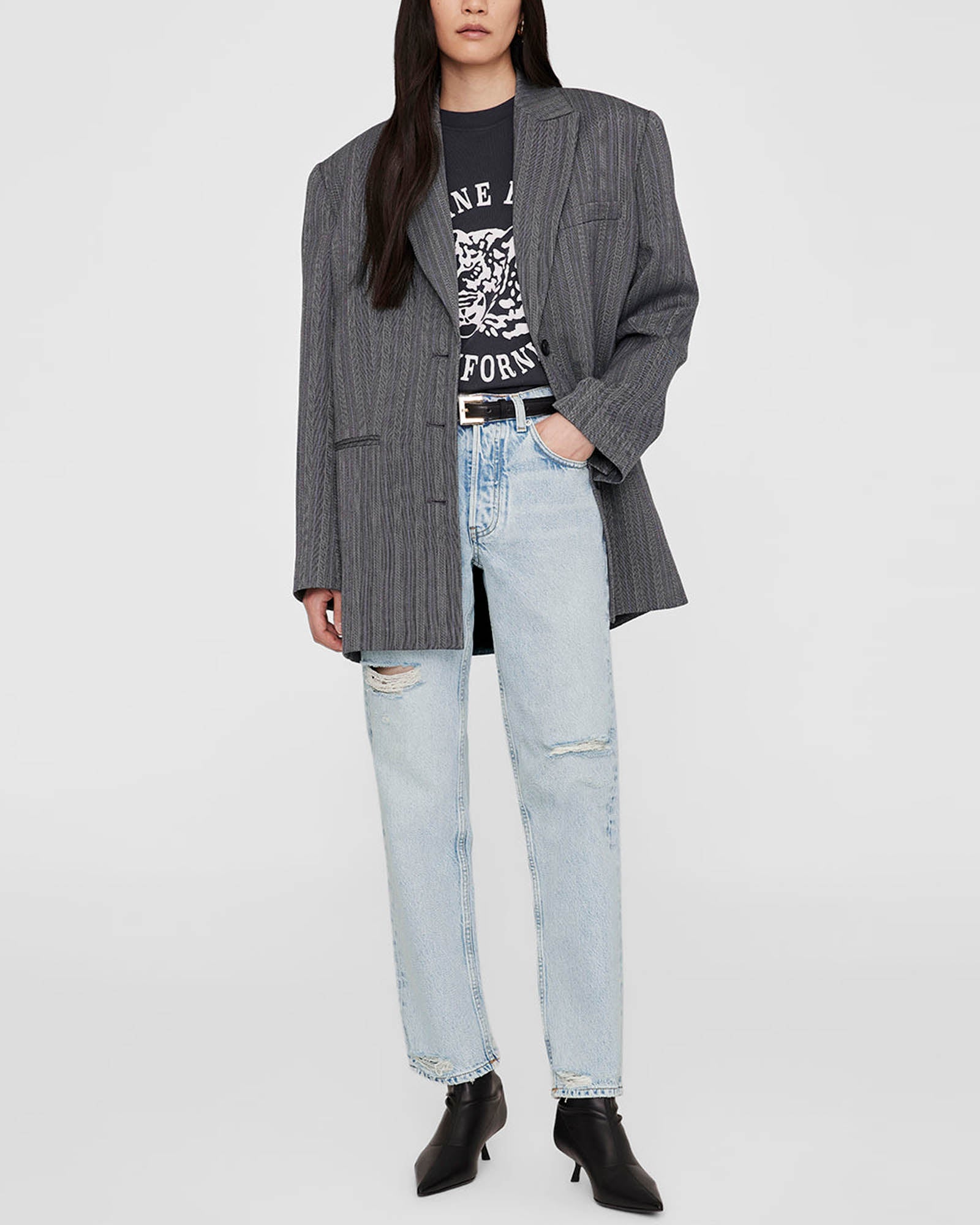 Avi Collegiate Leopard Tee