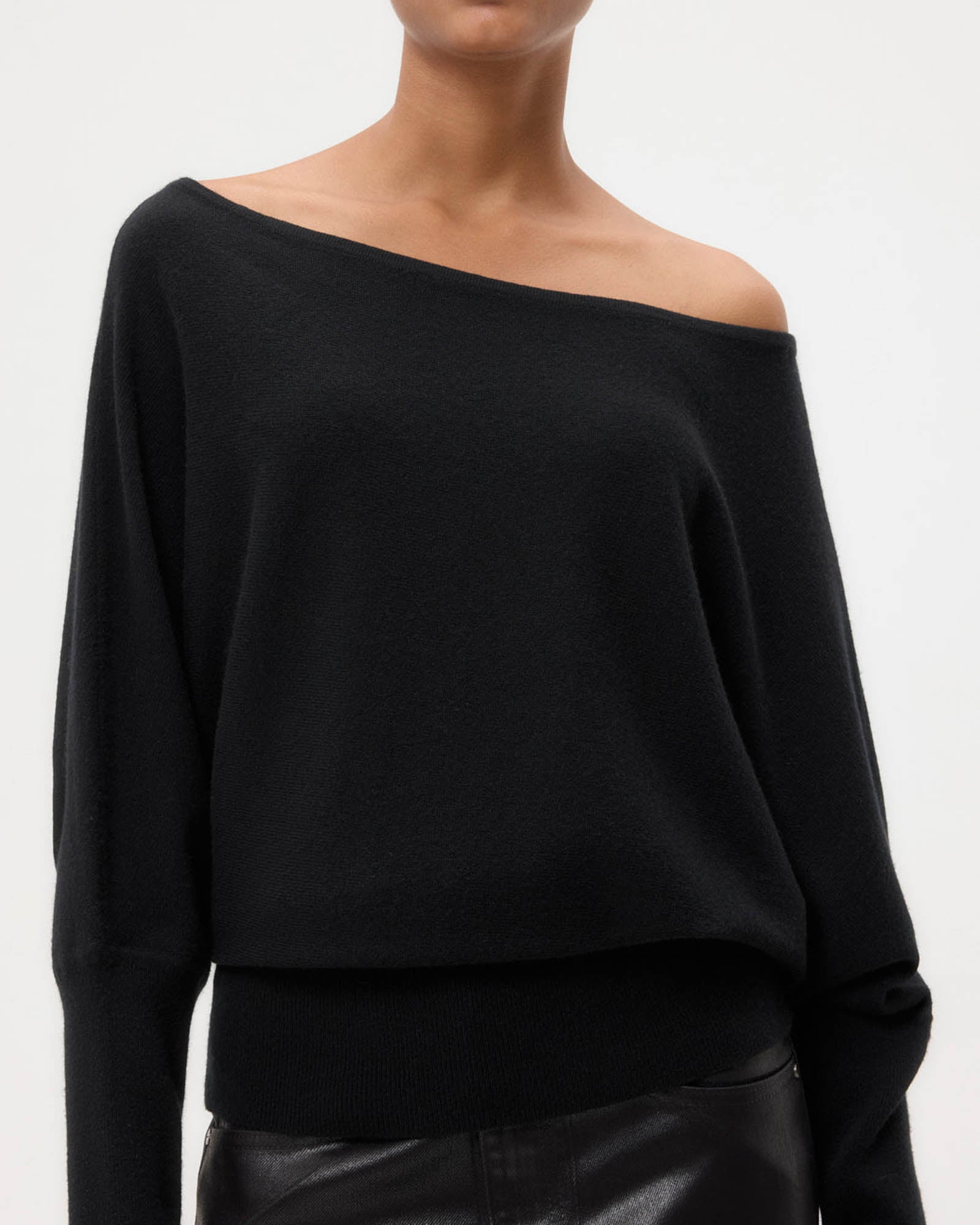 Off-The-Shoulder Sweater