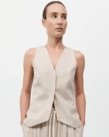 Pinstripe Vest