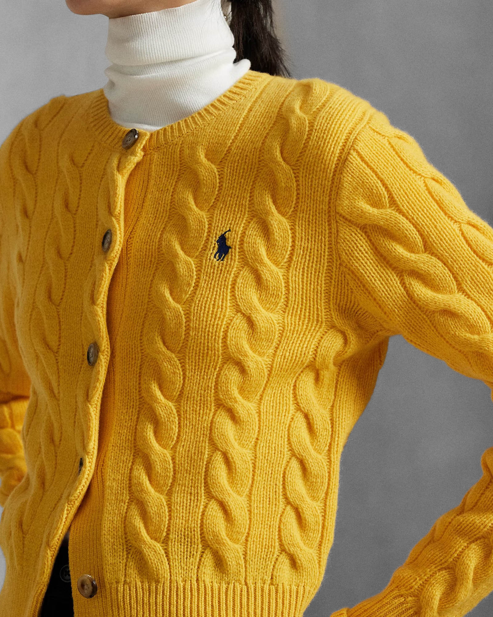POLO RALPH LAUREN Cable Knit Cardigan