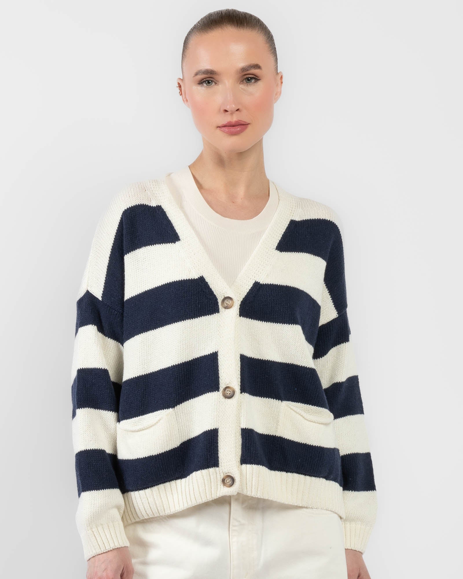 Stripe Cardigan