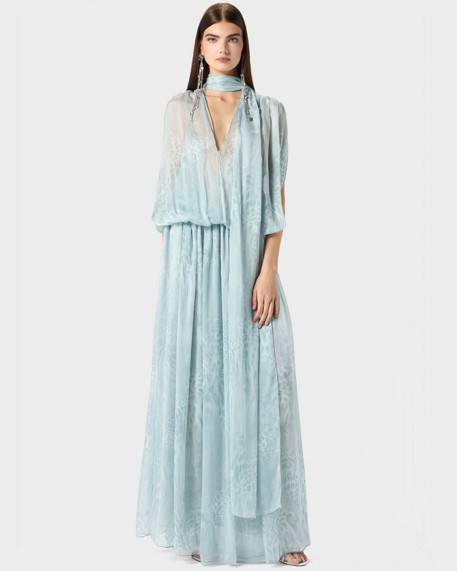 Chiffon Printed Dress