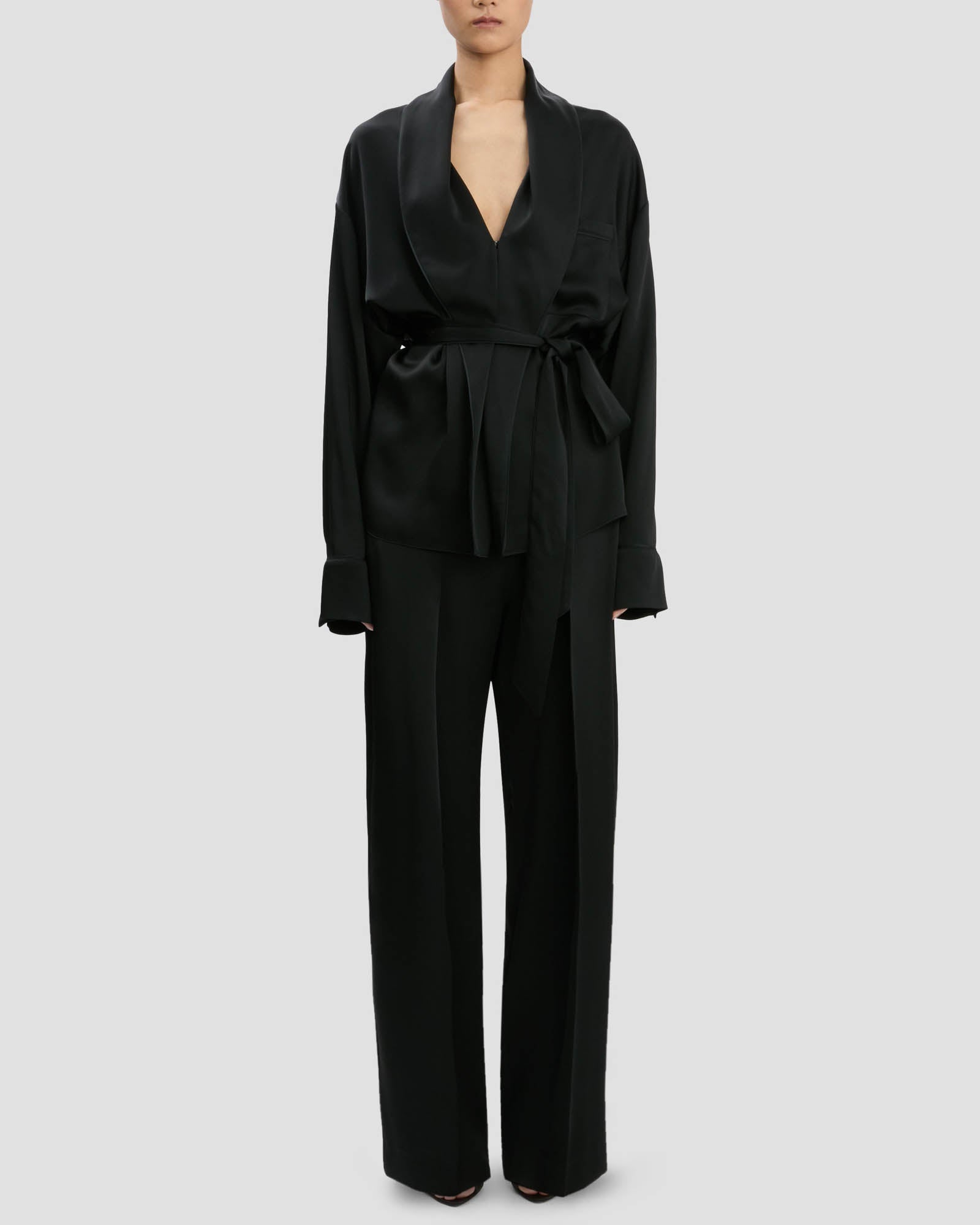VICTORIA BECKHAM Pj Wrap Blouse