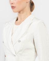 3/4 Sleeve Waist Jacket