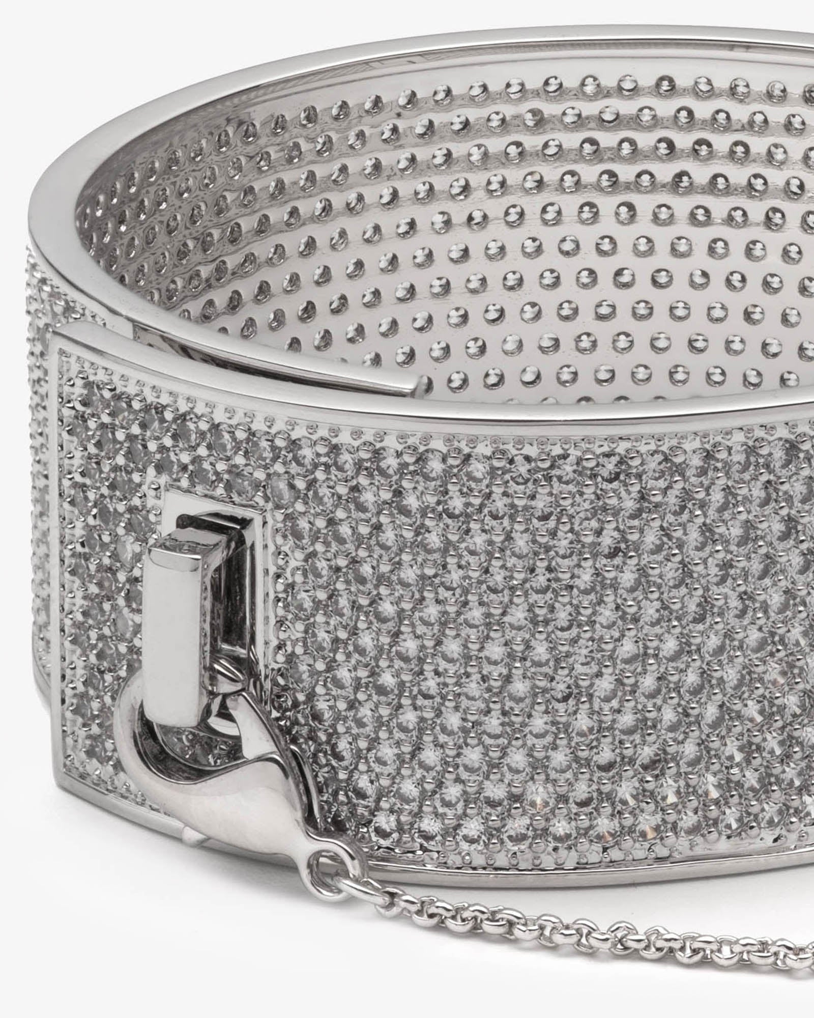 Pavé Chain Cuff
