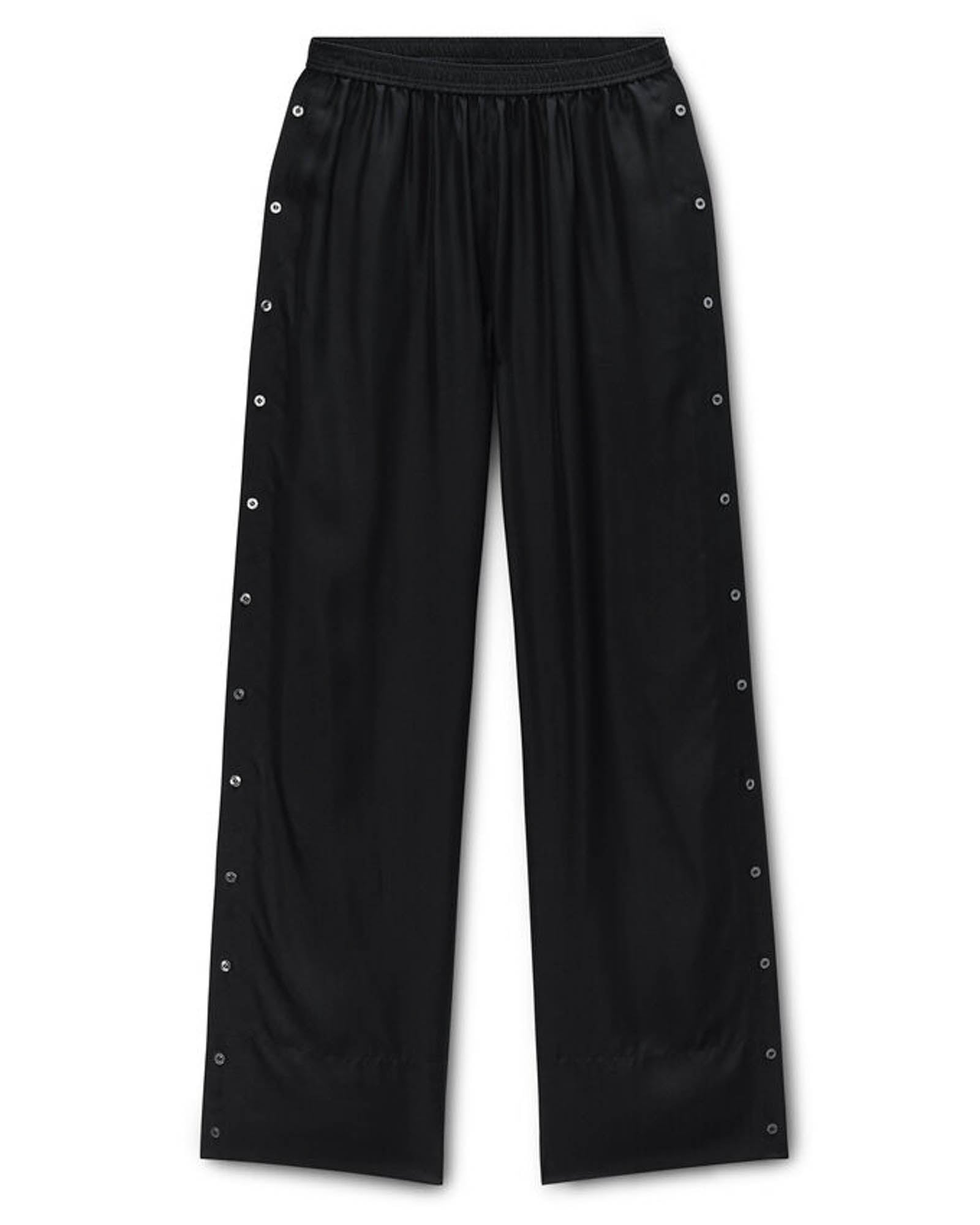 Pantalon à patte de boutonnage latérale