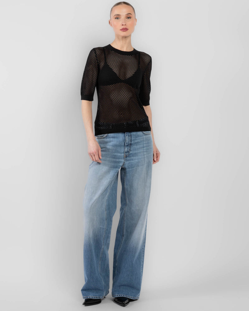 Mesh Sweater