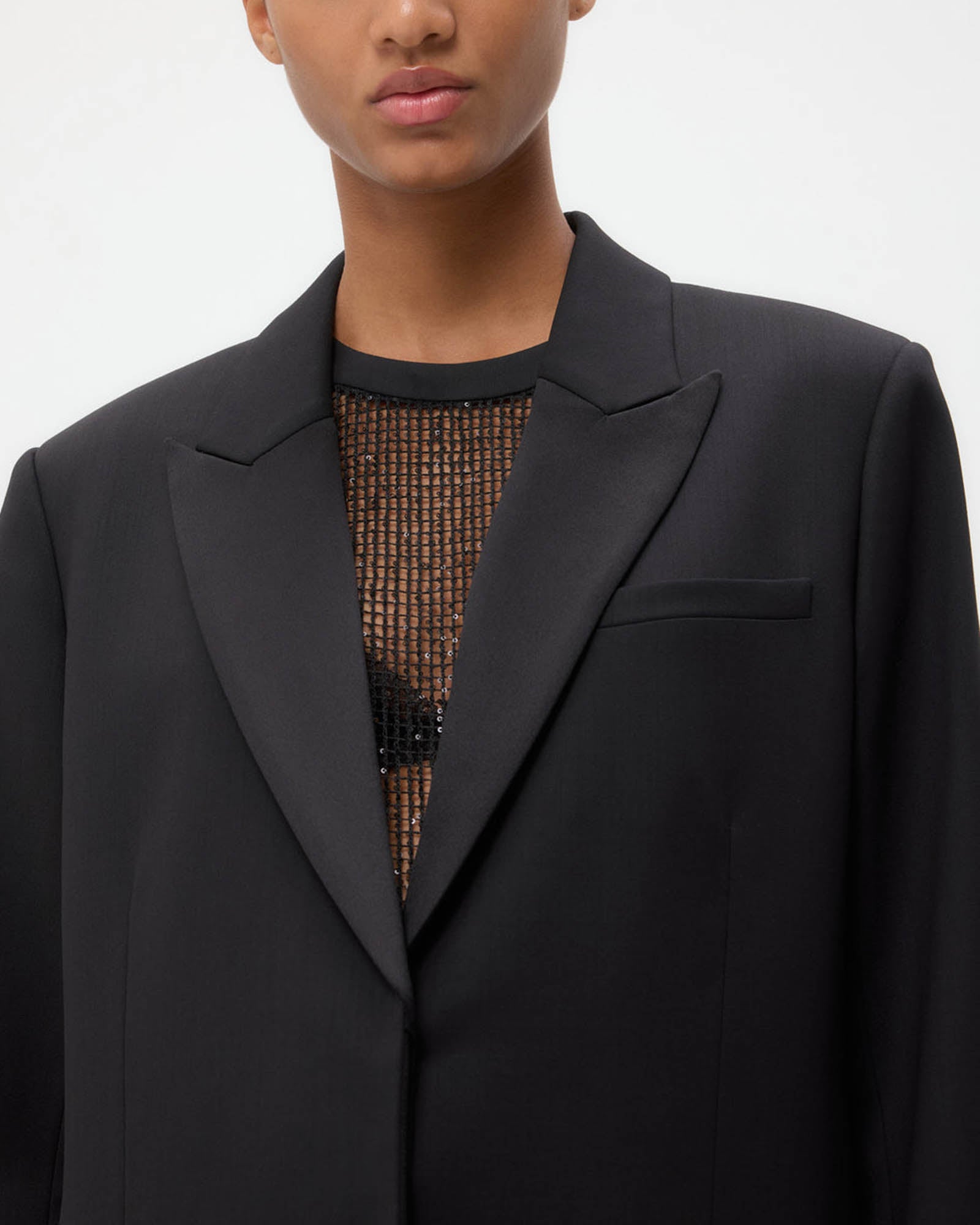 Sweet Pea Tuxedo Blazer