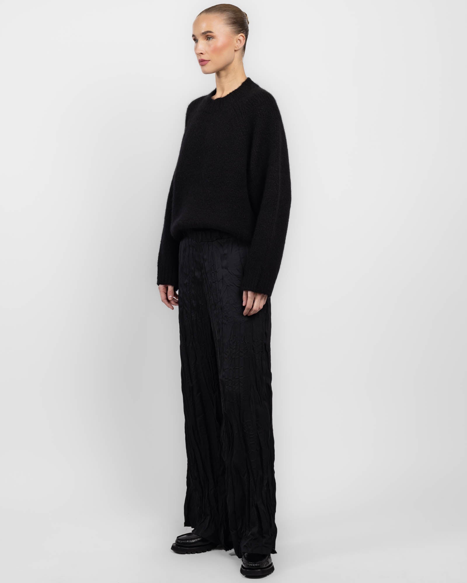Pantalon froissé