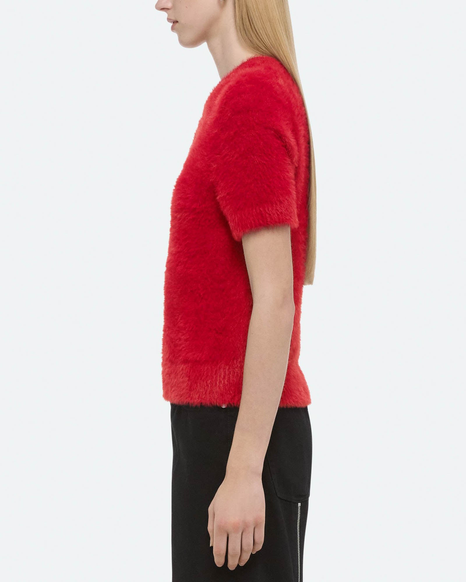 Crop Eyelash Tee