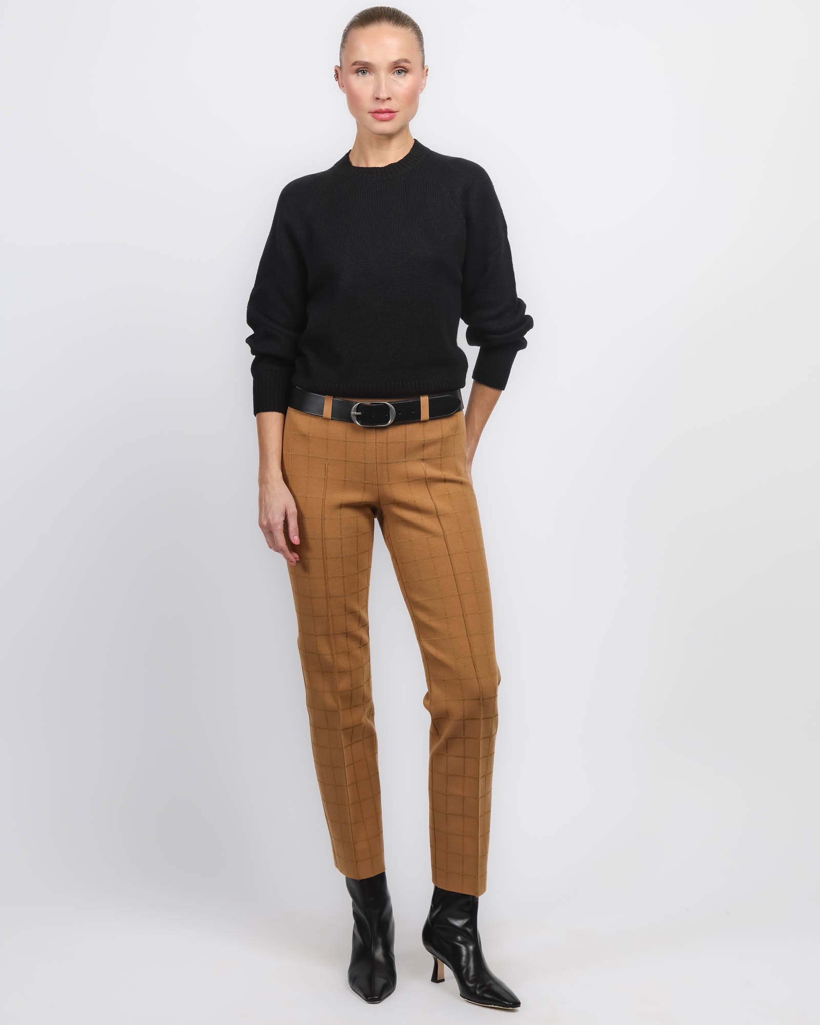 Windowpane Julep Pants