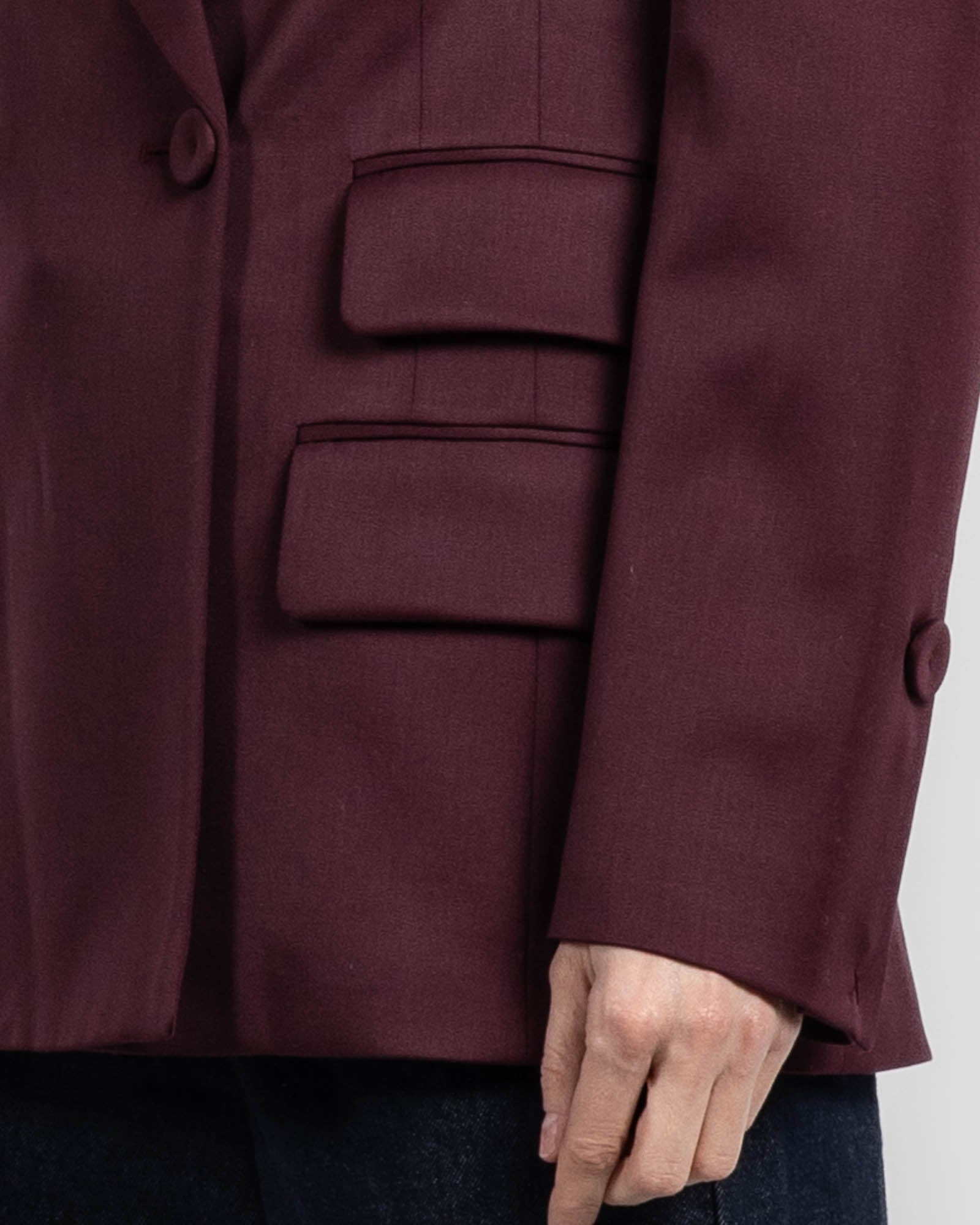 Veste croisée décontractée